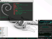 LXDE LXDE com Xfce panel